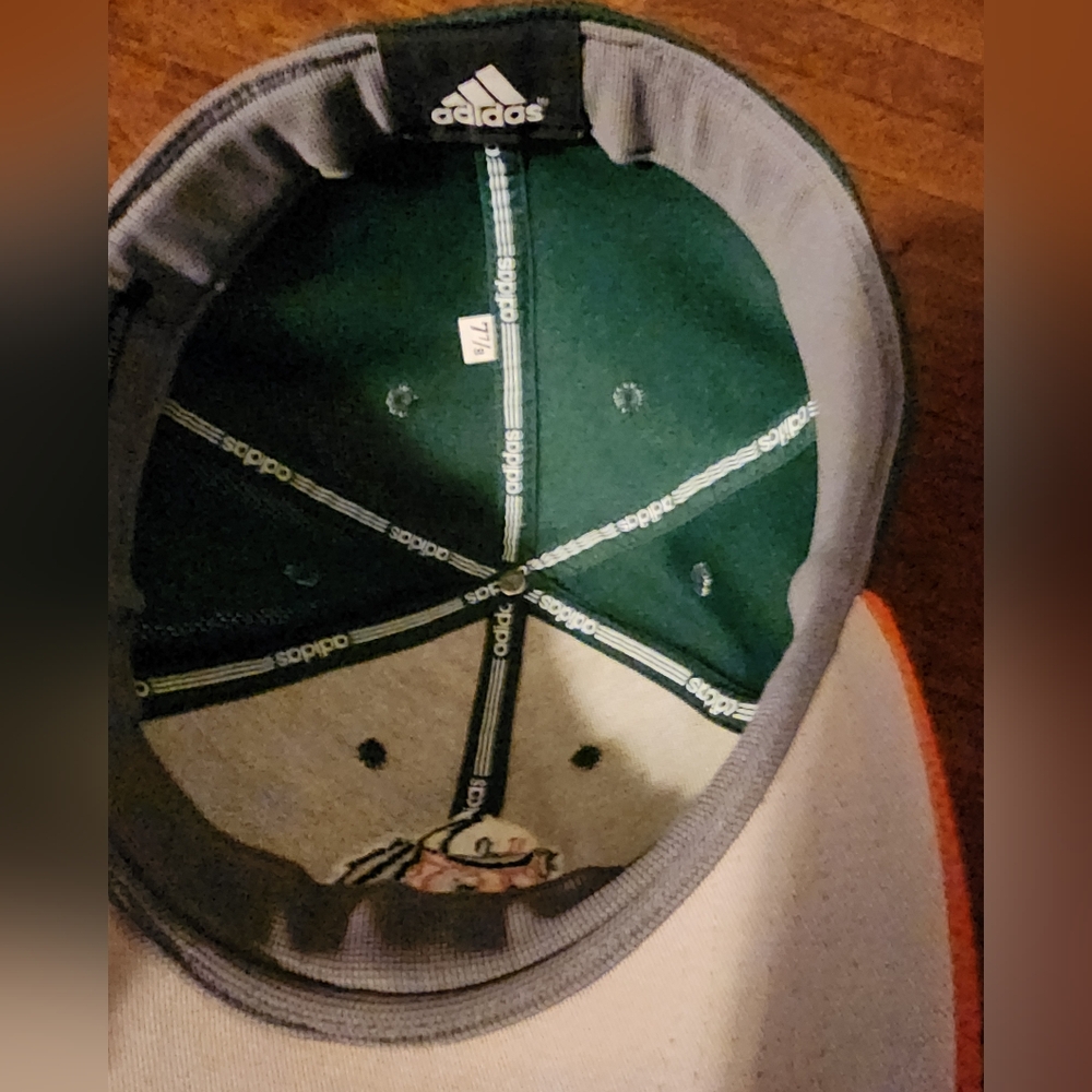 Miami Hurricanes Mens Sz 7 7/8 Fitted Hat - Picture 7 of 7